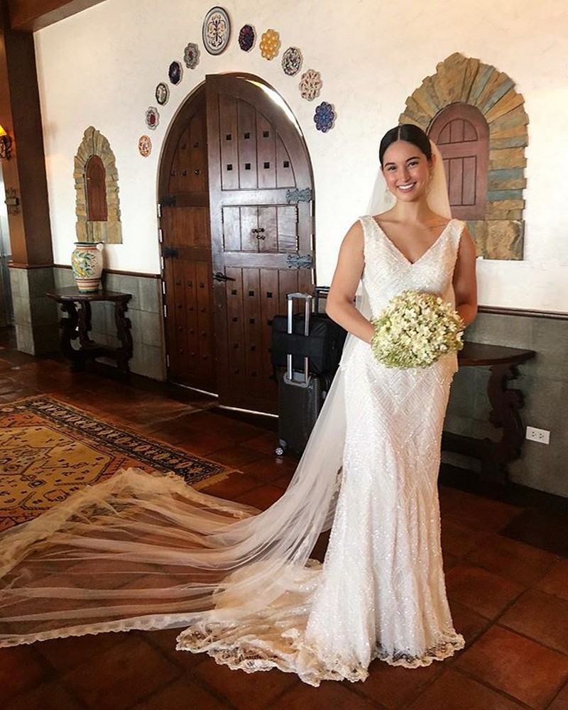 Who has designed Coleen’s wedding dress Who has designed Coleen’s wedding dress
