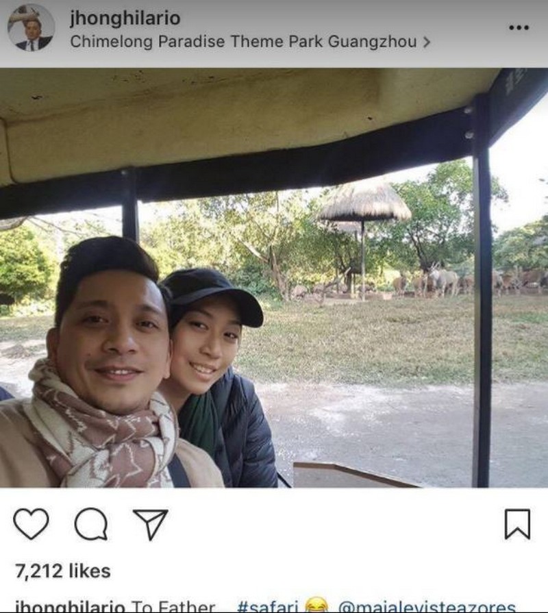 47 romantic photos of Jhong Hilario with Maia, the woman ...