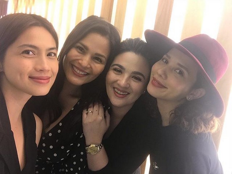 In Photos Karylle S Friendship With Iza Sunshine Diana Through